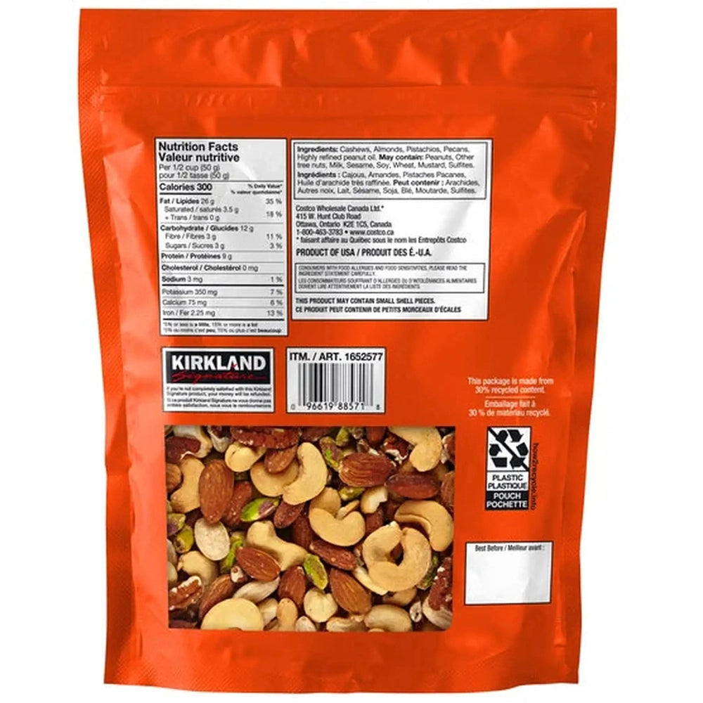 Kirkland Signature MĂŠlange de Noix Non SalĂŠes â 1,13 kg