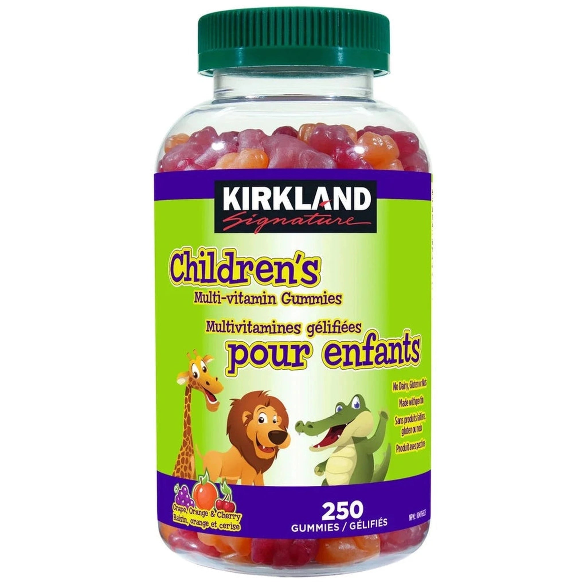 Kirkland Signature Multivitamines Enfants Gummies â 250 Gommes