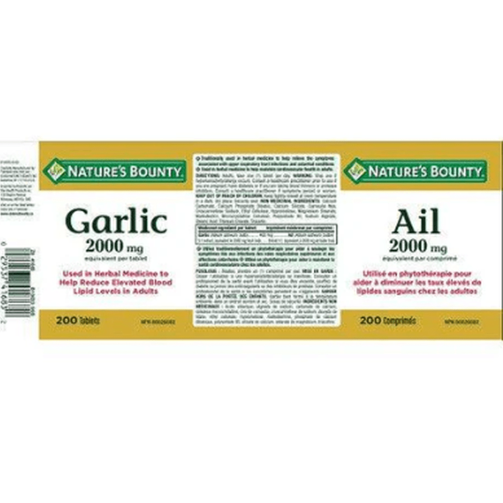 Ail 200 Capsules - Santé Cardiovasculaire | Big Papa