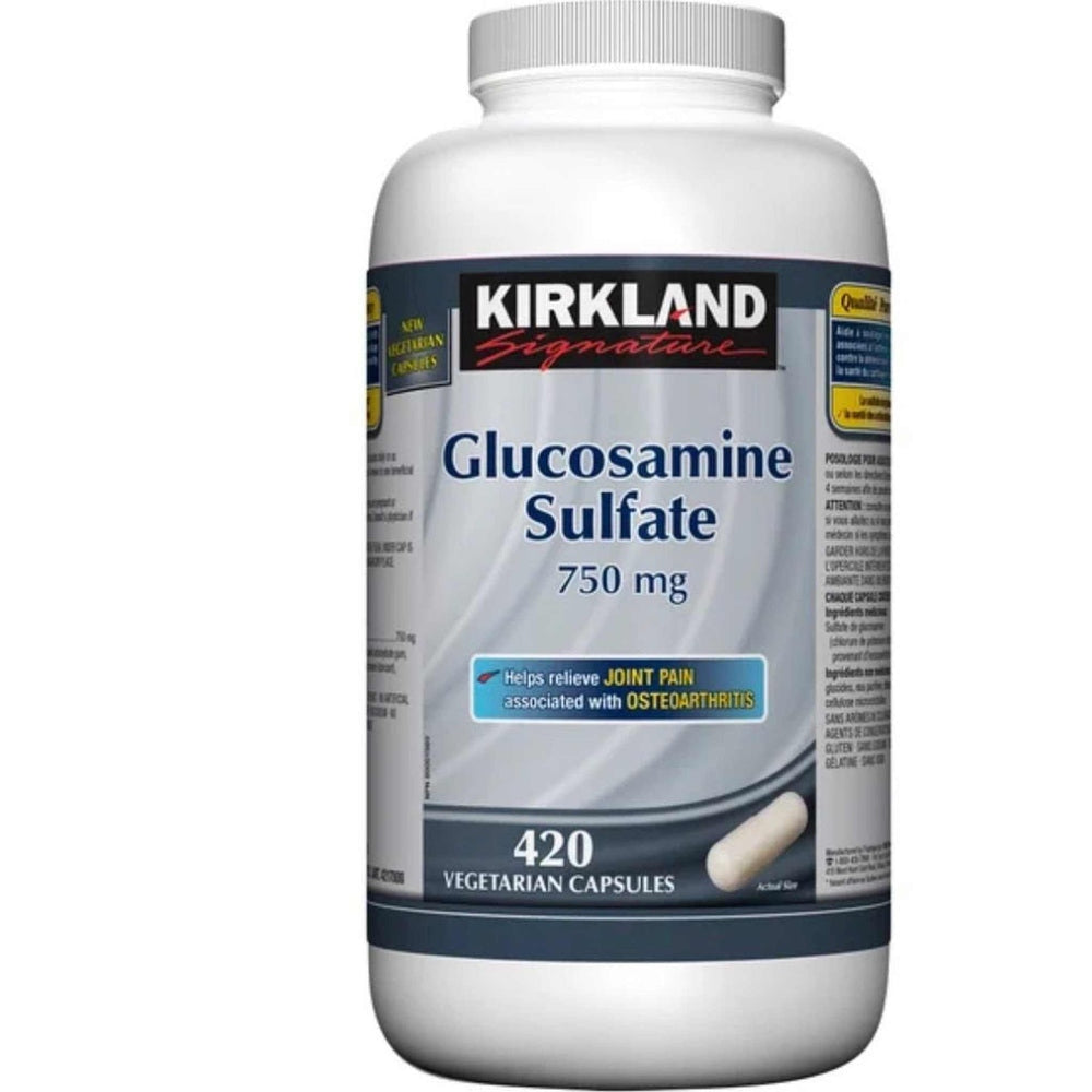 Glucosamine Sulfate 750mg - Santé Articulaire | 420 Capsules Végétariennes
