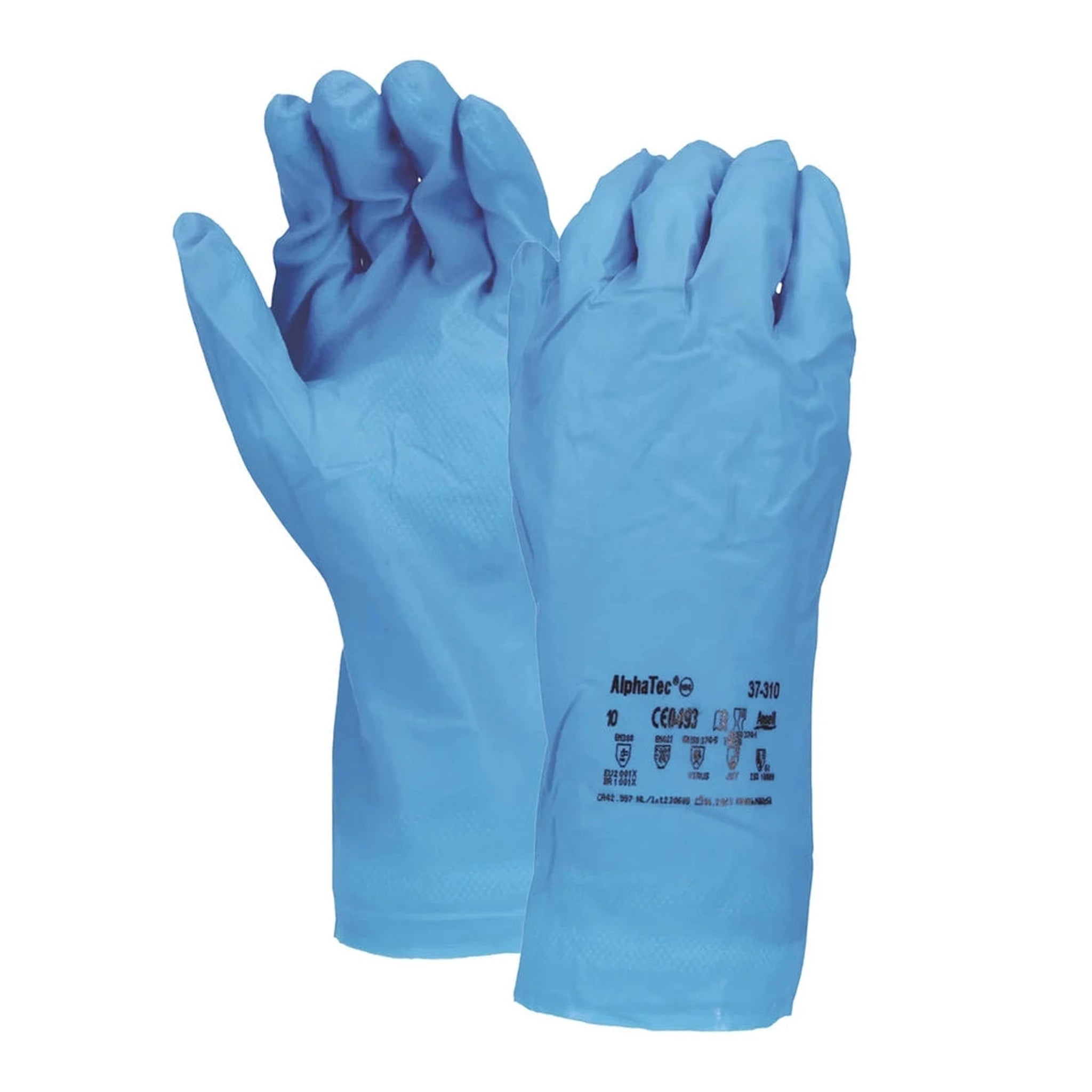 Gants Chimiques Légers Ansell AlphaTec – Nitrile 8 mil