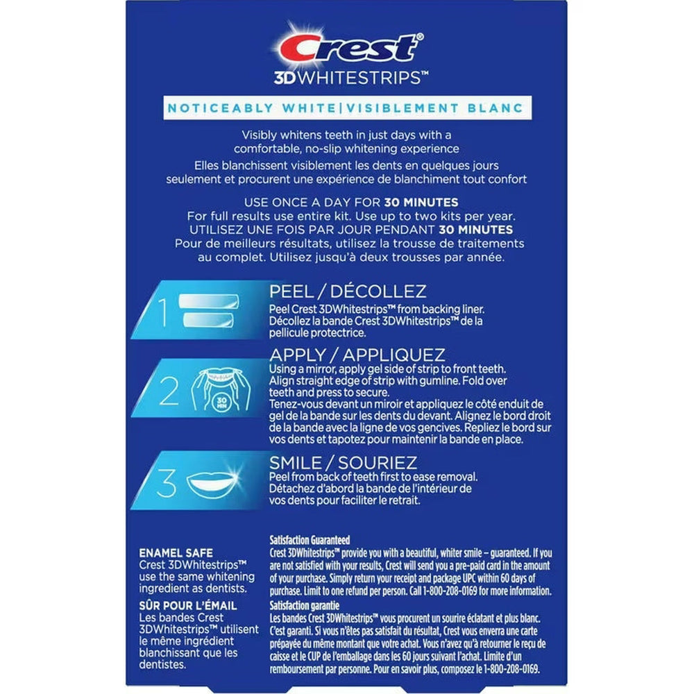 Crest 3D White - Kit Blanchiment Dents 5 Jours