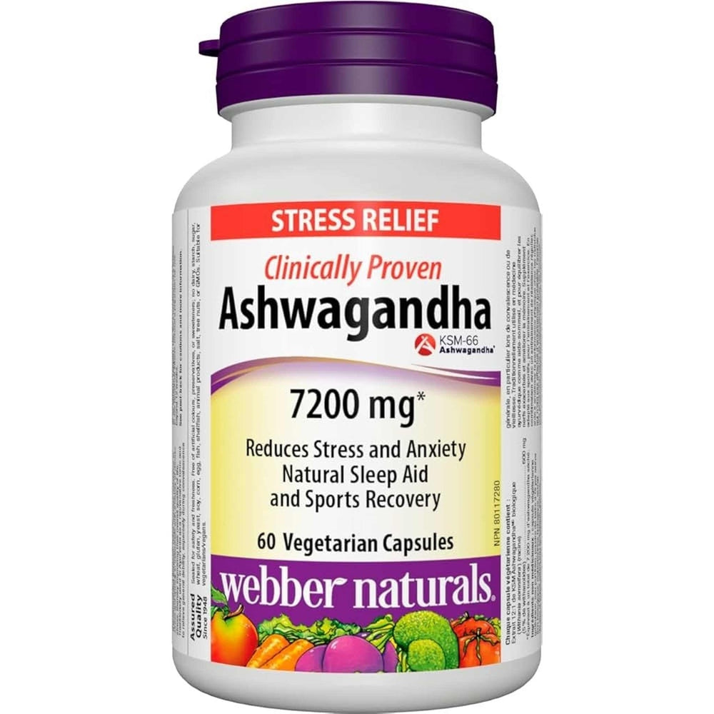 Ashwagandha 7200mg - Dosage Extra Fort Anti-Stress | 60 Capsules