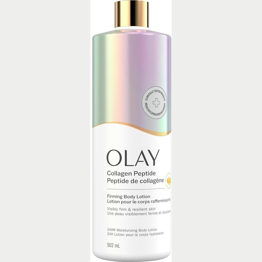 Olay Lotion Corps Raffermissante – Peptide de Collagène & Niacinamide – 502ml