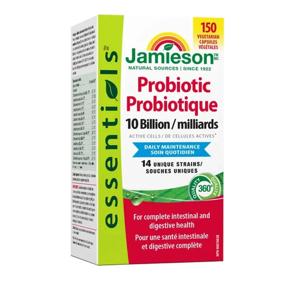 Jamieson Probiotique 10 Milliards UFC – 150 Capsules