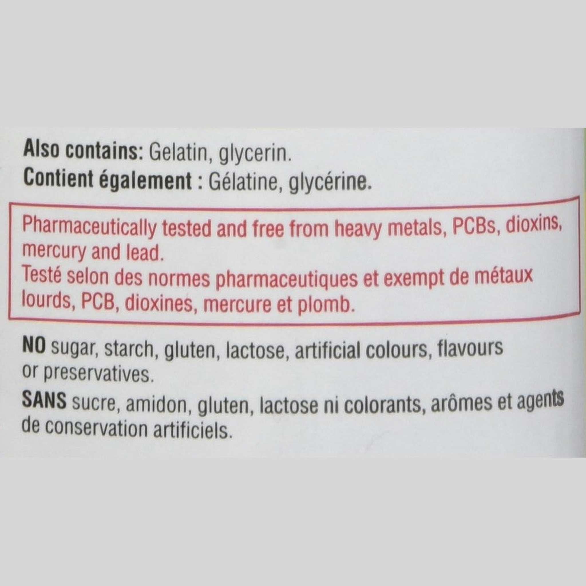Webber Naturals Omega 3-6-9 1200mg – 180 Capsules Entériques – Sans Arrière-Goût