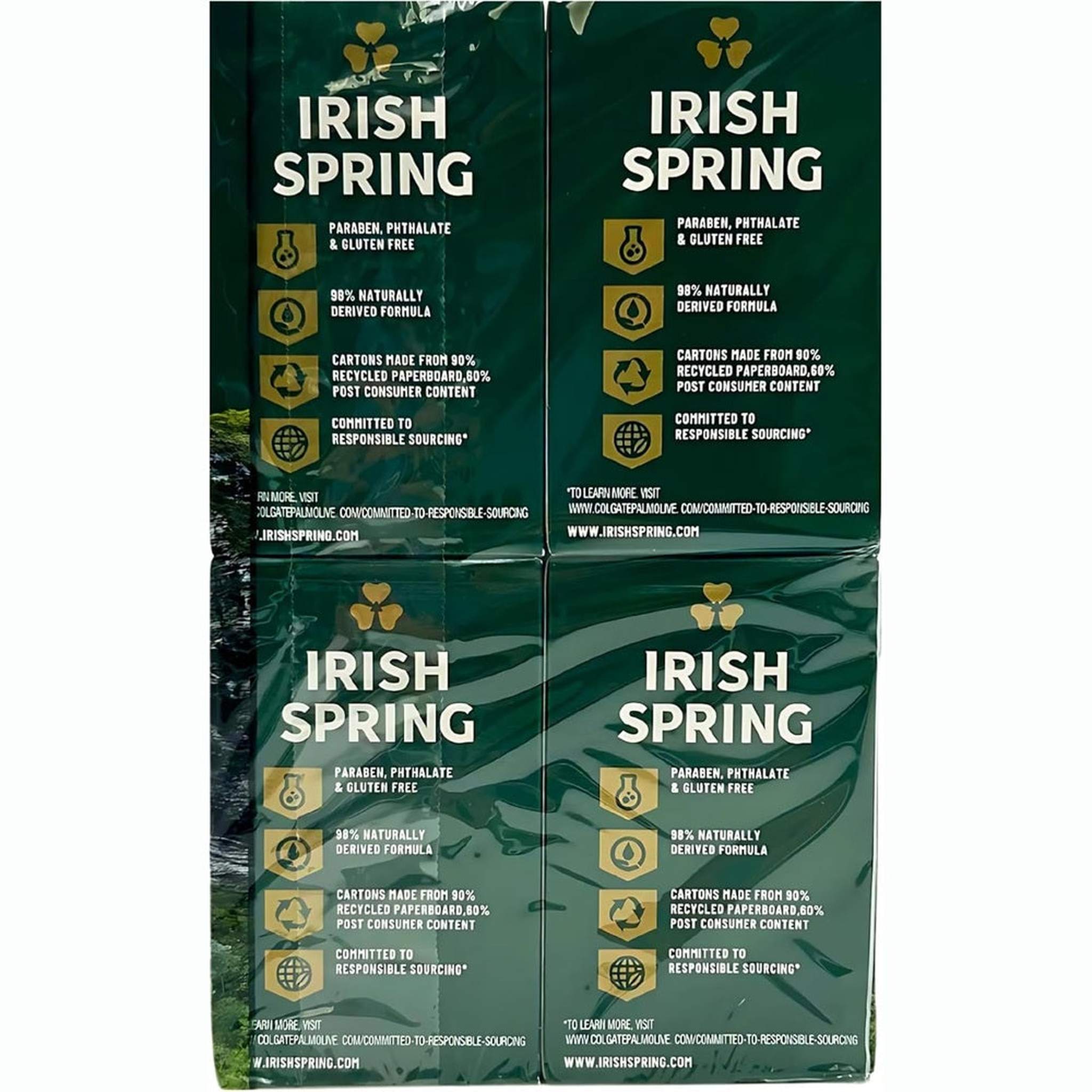 Irish Spring Savon Original en Pain – Lot de 20 x 106,3g