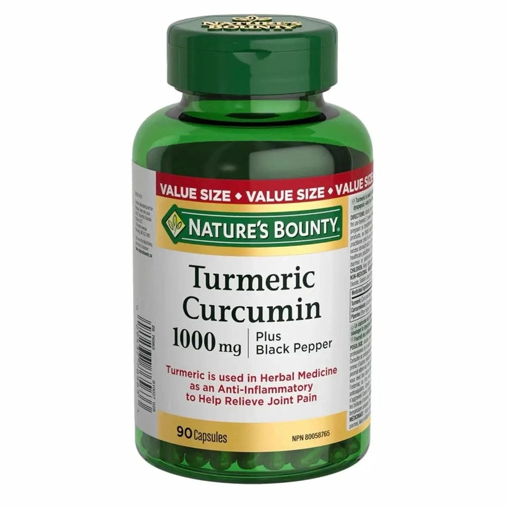 Curcumin + Poivre Noir 1000mg - Absorption Maximale | 90 Capsules