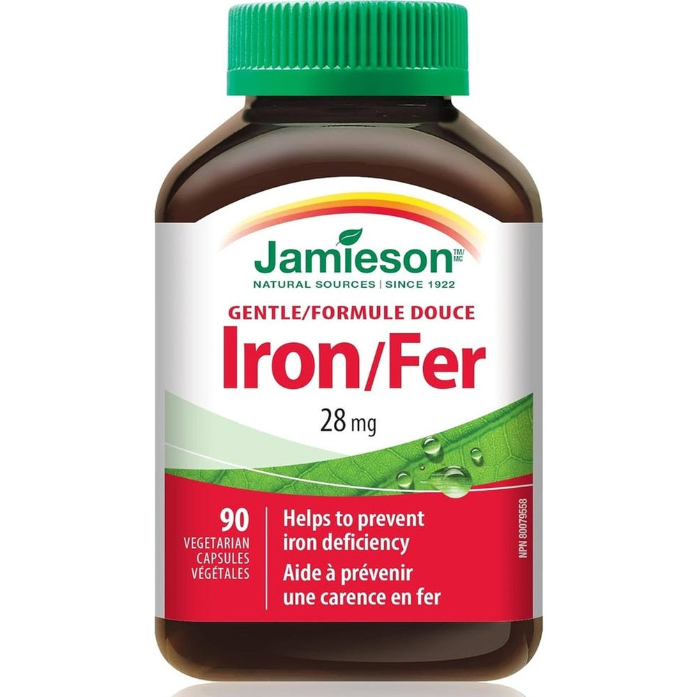 Fer 28mg - Énergie & Vitalité | 250 Capsules Végétariennes