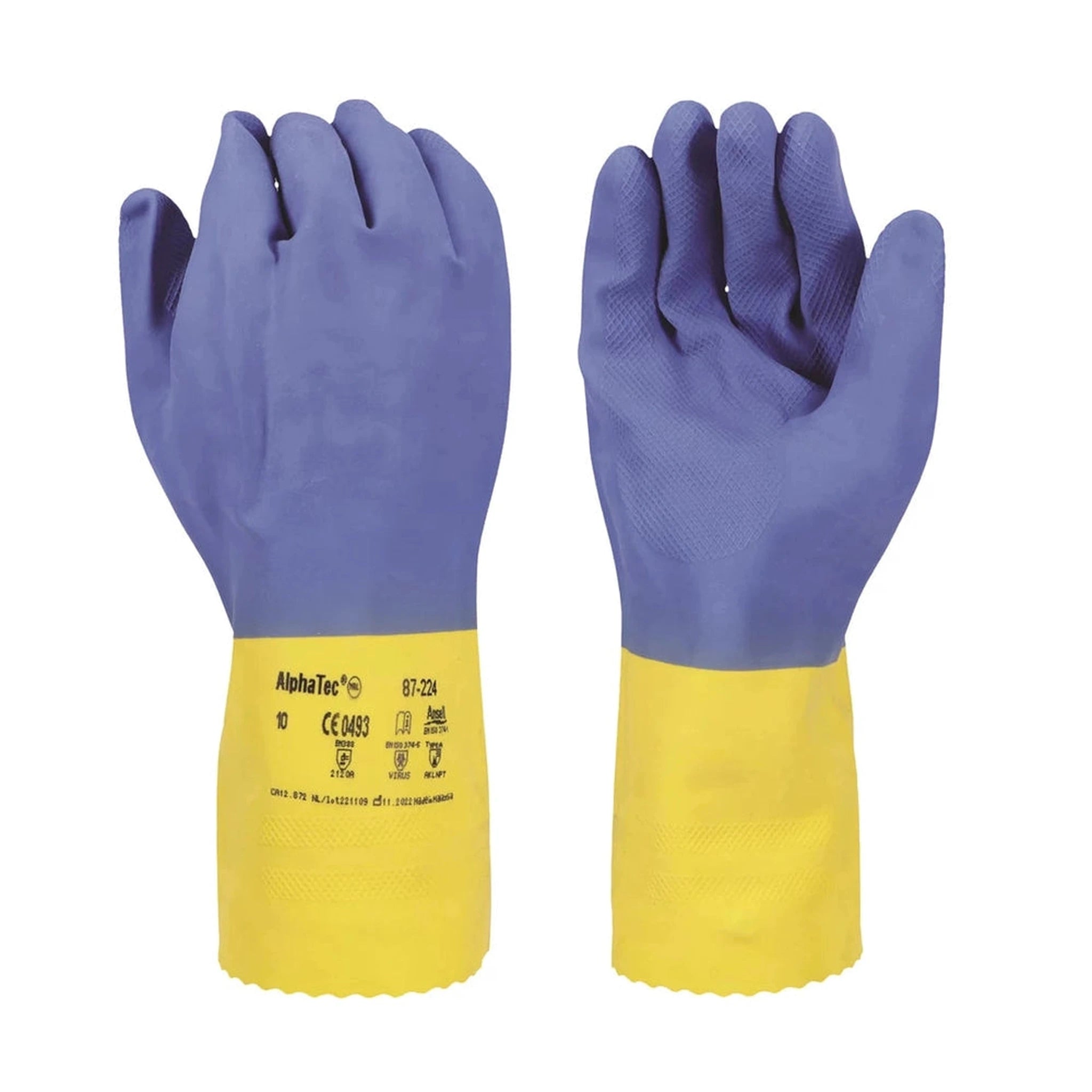 Gants Chimiques Ansell Chemi-Pro