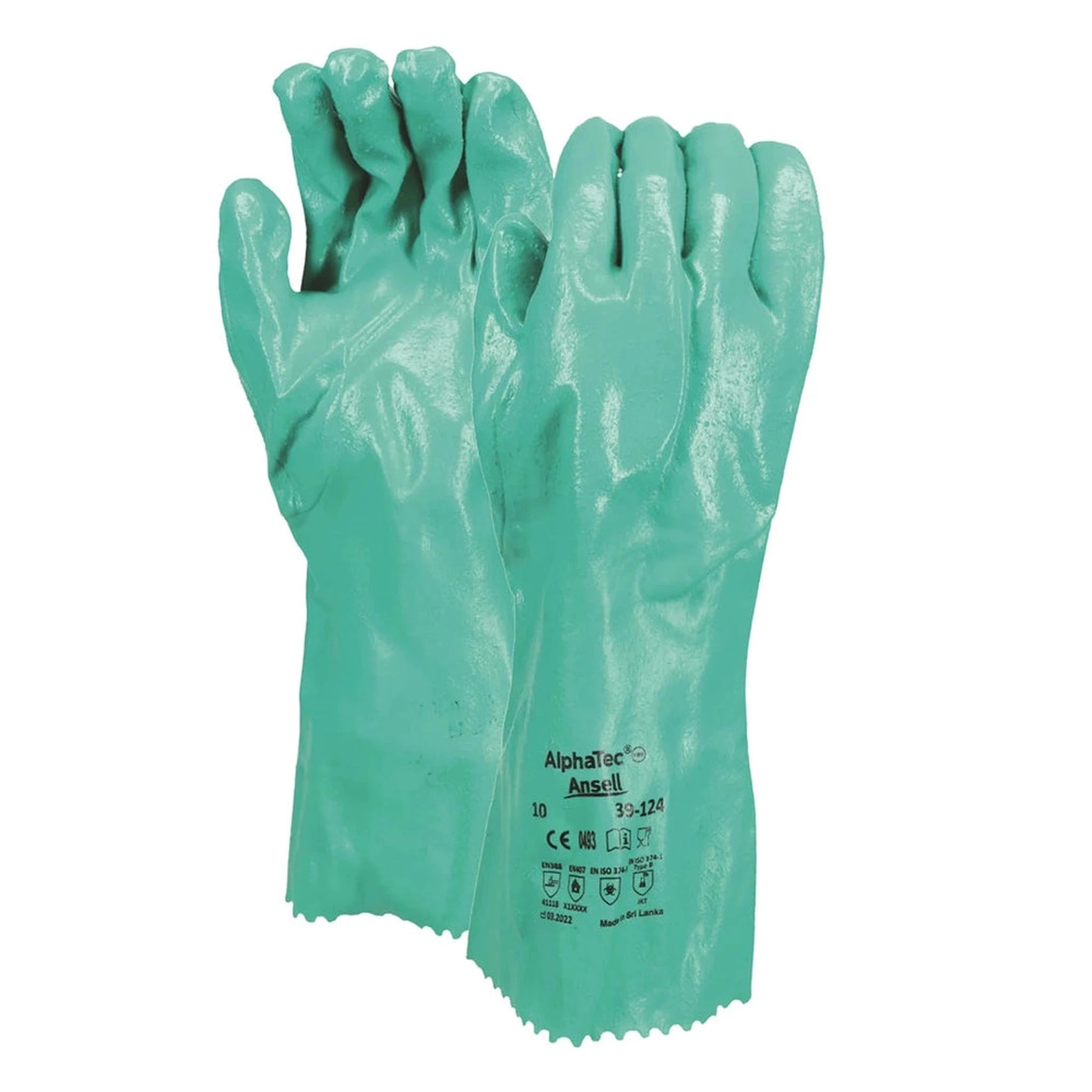 Gants Chimiques Ansell Sol-Knit – Nitrile