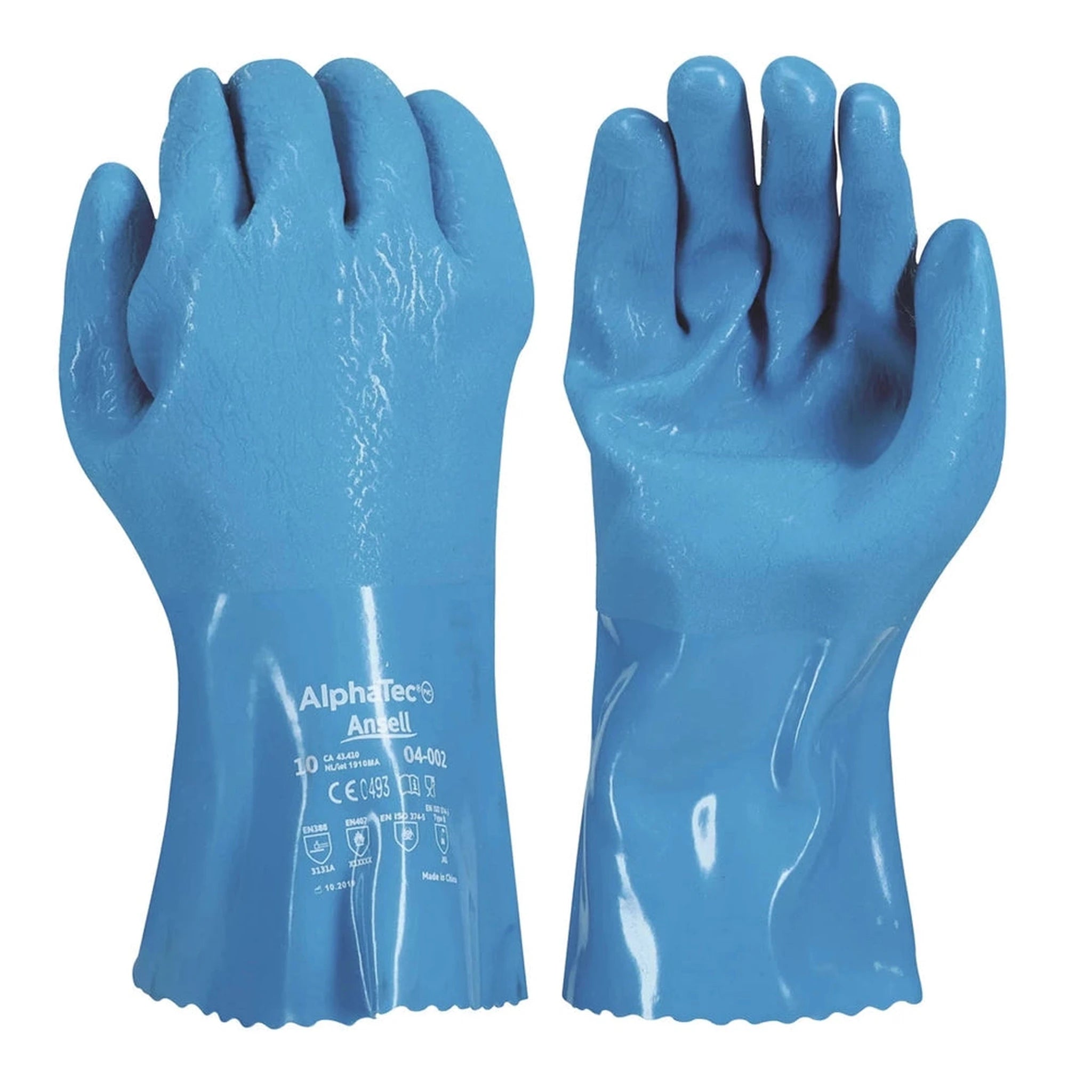 Gants Chimiques Medium-Duty Ansell AlphaTec – PVC/Nitrile