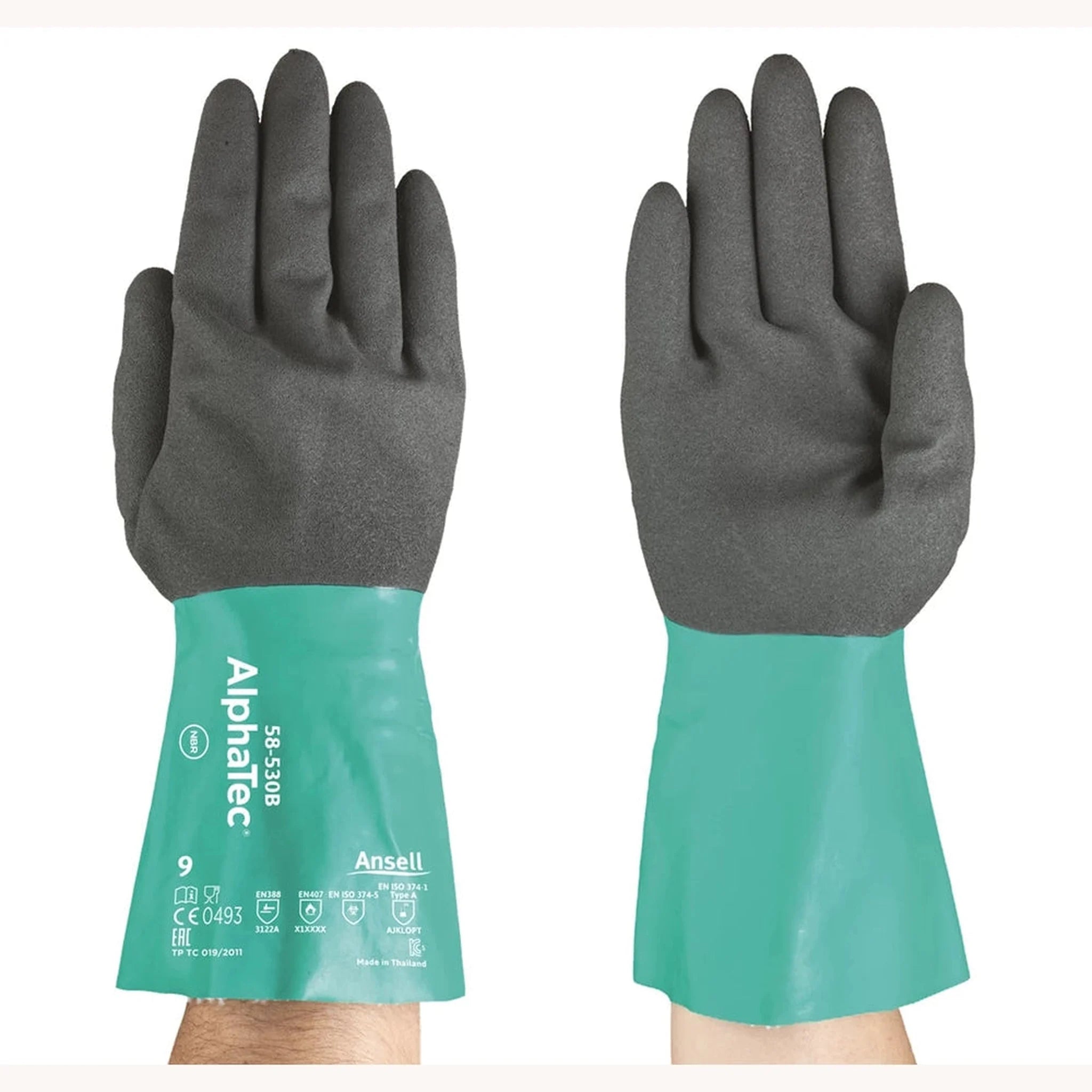 Gants Chimiques Ansell AlphaTec – Nitrile Grip