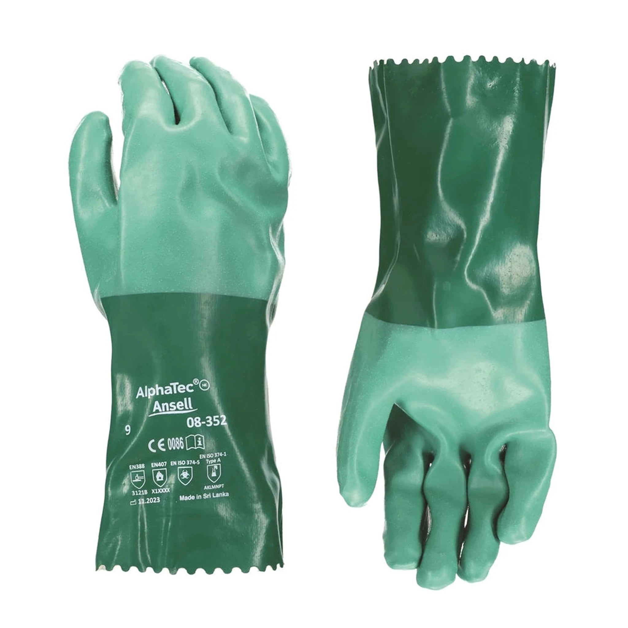 Gants Chimiques Ansell Scorpio – Néoprène